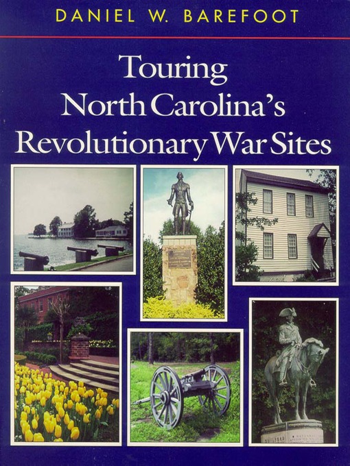 Cover image for Touring North Carolina's Revolutionary War Sites